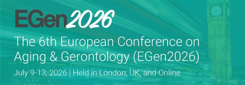 Cartel 6th European Conference on Aging and Gerontology (EGen2026)